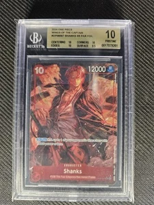 BGS 10 - One Piece TCG OP06-007 Shanks Alt Art Englisch - Bild 1 von 2