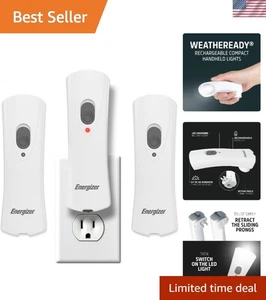 Weatheready Torce Ricaricabili per Casa, Confezione da 3, Torcia di Emergenza f - Foto 1 di 11