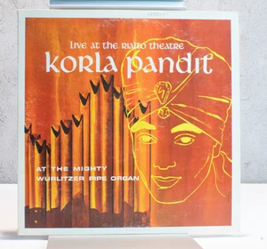 Korla Pandit Live at the Rialto Theatre Organ Signed 1965 - Picture 1 of 2