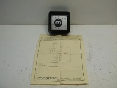 MAXITROL TD121 REMOTE TEMPERTURE SELECTOR - Image 1 of 3