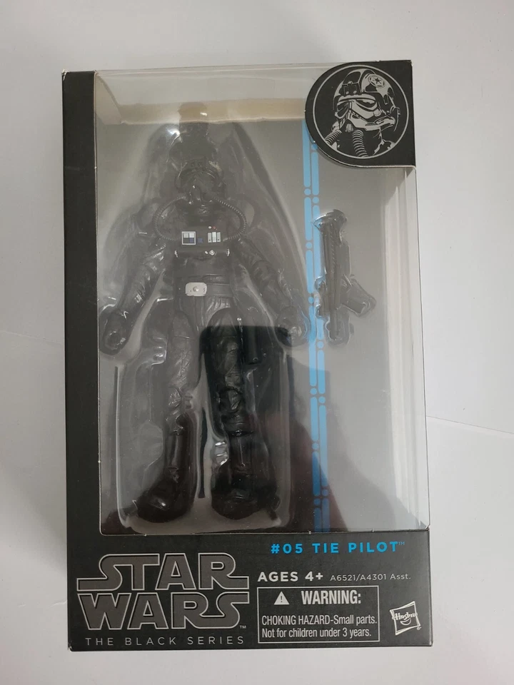 Star Wars Black Series 6 pulgadas #05 Blue Series - TIE Fighter Pilot Foto 1 de 3