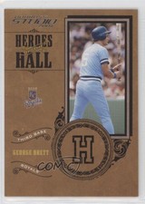 2004 Donruss Studio Heroes of the Hall /999 George Brett #HH-4 HOF