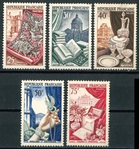 FRANCE REP. FRANCAISE OLD STAMPS 1954 Art - UNUSED/MH - Picture 1 of 2