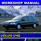 VOLVO V40 REPAIR MANUAL 1996 - 1999 - SERVICE WORKSHOP ENGLISH ON CD