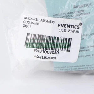 1PC New Aventics Rexroth P52935-3 R431003039 3/8" Quick Release Valve - Bild 1 von 9