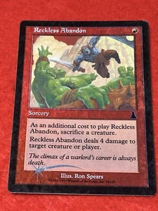 MTG Reckless Abandon Foil 94/143 Promo - Picture 1 of 8