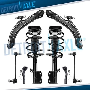 Front Struts & Control Arms & Tie Rods Kit for 2007 - 2012 Nissan Sentra 2.0L - Picture 1 of 9