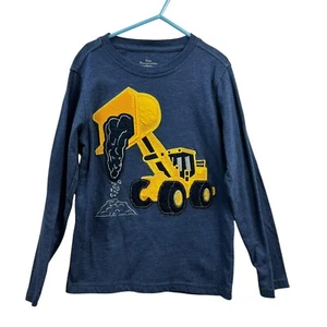 Bulldozer Long Sleeve Shirt Size 6 Kids Headquarters - Picture 1 of 6