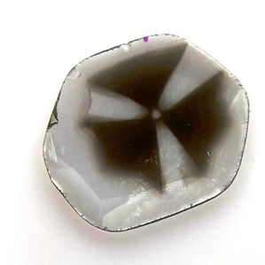 Raro 0,28 quilates Trapiche Diamond Rebanada - Trébol de radiación de diamante natural - Imagen 1 de 8