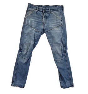 G Star Raw Men's Jeans Size 32x28 Reinforced Crotch and Knees EUC Streetwear - Picture 1 of 15