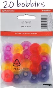 Husqvarna Viking Watercolor Bobbins 20 Pack - Picture 1 of 1