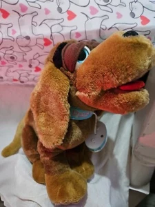 Vintage 1996 Dogz Dog Plush Trendmasters Dog 11” HTF! W Collar - Picture 1 of 11