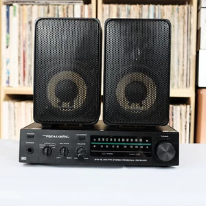 Realistic STA-12 AM/FM Mini-Receiver with Minimus 7 Speakers - Picture 1 of 3