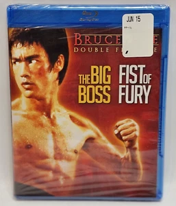 Bruce Lee Double Feature Blu-ray (The Big Boss / Fist of Fury) **NEW/SEALED** - Picture 1 of 3