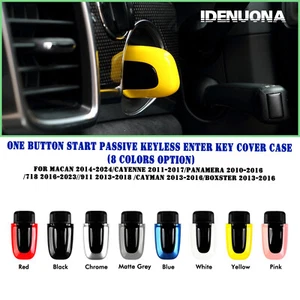 Cubierta decorativa para llave soporte de arranque de coche para Porsche Panamera 2010-2016 2011 - Imagen 1 de 19