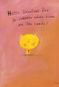 Biglietto di auguri Happy Valentine's Day baci sono come abbracci di caramelle XOXO Hallmark - Foto 1 di 3