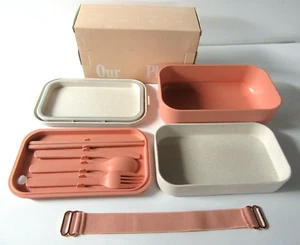 Our Place Lunchbox Everything In One Knife Fork Spoon Chop Sticks Mint In Box - Picture 1 of 11