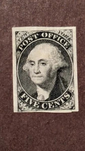 U.S. Stamp #9X1P5 with Crowe Certificate, very fine mint - Picture 1 of 3