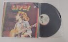 Bob Marley And The Wailers Live!  Rare  Israeli Lp Hebrew Cover
