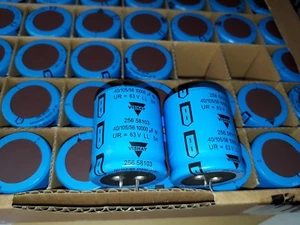 1x NEU 10000UF 63V VISHAY 256 Power miniaturisierte HQ KAPPE FÜR AUDIO! - Bild 1 von 2