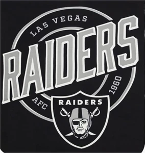 Las Vegas Raiders Fleece Throw Blanket - NFL Football (campaign) 50 x 60 inches - Picture 1 of 9