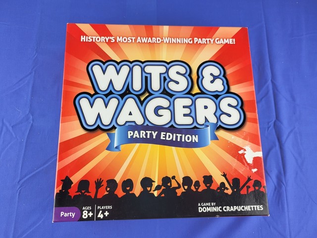 North Star Games Wits & Wagers Board Game Deluxe Edition - Kid Friendly  Party Game and Trivia NSG-110 - Saga Concepts