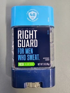 2 PACK Right Guard Sport Antiperspirant Deodorant Fresh 3 oz Clear Gel - Picture 1 of 1