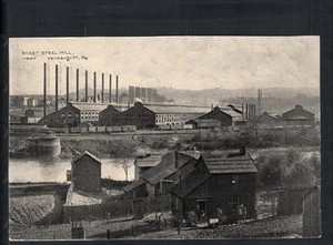 VANDERGRIFT, PA * LAMIERA ACCIAIO * NON AFFRANCATO VINTAGE DB - Foto 1 di 12