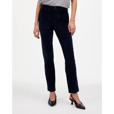 Nuevo con etiquetas Pantalón Madewell The Slim Recto Utilitario en Pana Teñida para Prendas Talla 33 Foto 1 de 4