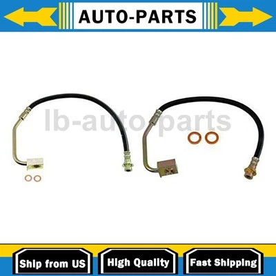 Передний тормозной шланг 2x для 1981-1982 Ford E-350 Econoline Club Wagon 6,6 л - Изображение 1 из 4