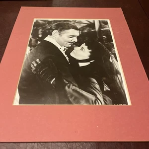 Fotografía promocional 1939 Lo que el viento se llevó Clark Gable Vivian Leigh Rhett Scarlett - Imagen 1 de 12