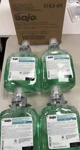 (4 REFILLS) GOJO Foaming Hand Hair & Body Wash Cucumber Melon 5163-04 EXP 2027 - Picture 1 of 1