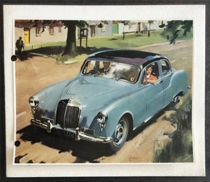 ARMSTRONG SIDDELEY Christmas & New Year Greetings Card c1955 - Picture 1 of 3