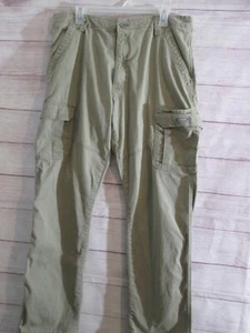 Wrangler Herren Cargo Hose Beige Größe 36x34 Relaxed Fit Stretch Baumwollmischung - Bild 1 von 6