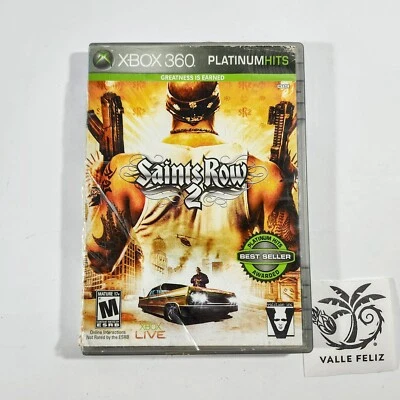 Saints Row 2 - Xbox 360 - 2008 CIB Complete - Tested - Image 1 of 4