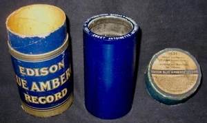 EDISON BLUE AMBEROL DISCO #1631 ✦Dulce Antonieta~Anthony and Harris and Chorus - Imagen 1 de 1