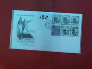 U. S.Stamp FDC-1811 (coil) - Letter Writing - Art Master cachet-comb. shipping - Picture 1 of 1