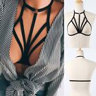 Hollow Cage Bra Women Bustier Bandage Bustier Elastic Harness Goth Style