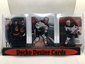 Connor McDavid 2020-21 UD Extended Series #CM-10, #17 and #UV-8 Edmonton Oilers - Picture 1 of 8