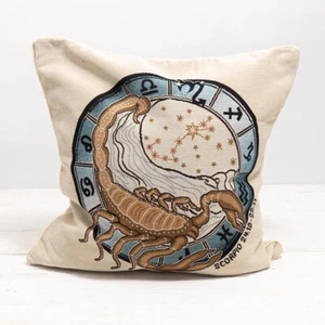 Gobelin Pillow Cover Zodiac Signs Scorpio 40×40 cm - Picture 1 of 2