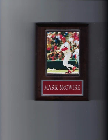 MARK McGWIRE PLAQUE BASEBALL ST LOUIS CARDINALS MLB Cover