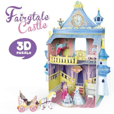 CubicFun 3D Puzzle - FAIRYTALE CASTLE - P809H - Image 1 of 4