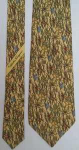 -AUTHENTIQUE cravate cravatte SALVATORE FERRAGAMO  100% soie   TBEG  vintage    - Picture 1 of 4