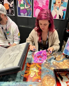 Hiedra Venenosa #27 Firmado por la Artista de Portada Jenny Frison Variante 1:50 Cubierta DC Comics - Imagen 1 de 14
