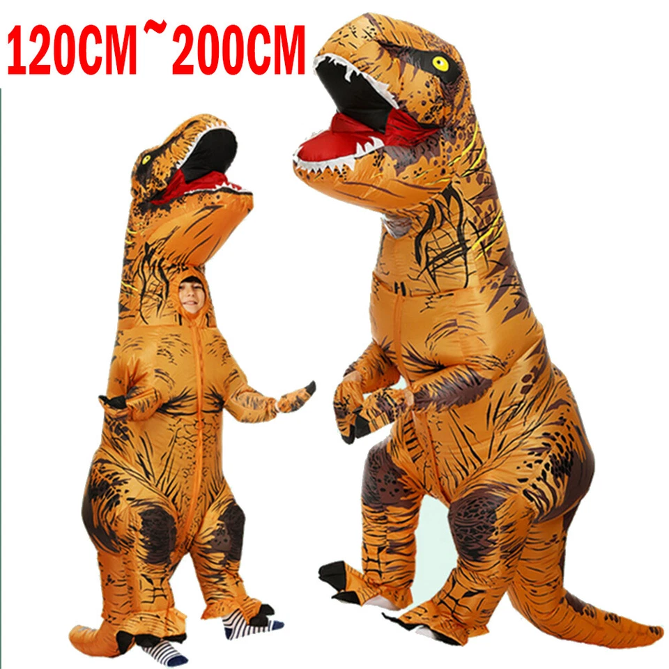 T-rex inflatable Tyrannosaurus Dinosaur Costume Kids Adult Role-playing Fancy - image 1 of 4