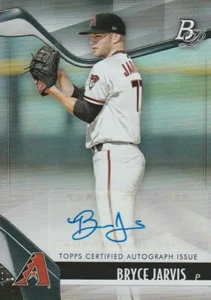 2021 Topps Bowman Platinum Diamondbacks Bryce Jarvis Autograph Signature TOP-100 - Picture 1 of 1
