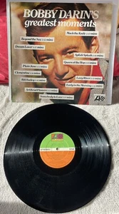 BOBBY DARIN'S GREATEST MOMENTS...VINYL LP...VG...pre owned - Picture 1 of 6