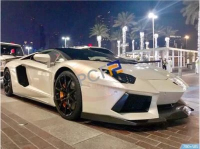 Kit de alerón para parachoques delantero de carbono para Lamborghini Aventador LP700 Foto 1 de 4