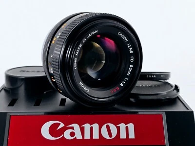 🌸[Near MINT] Canon FD 55mm F1.2 s.s.c. ssc MF Standard Lens From Japan - Image 1 of 4