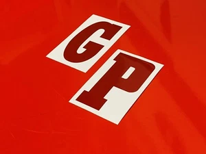 LAMBRETTA GP125 150 200 MAROON GLOSS 120MM X 60M SELF ADHESIVE LEGSHIELD DECALS - Picture 1 of 4